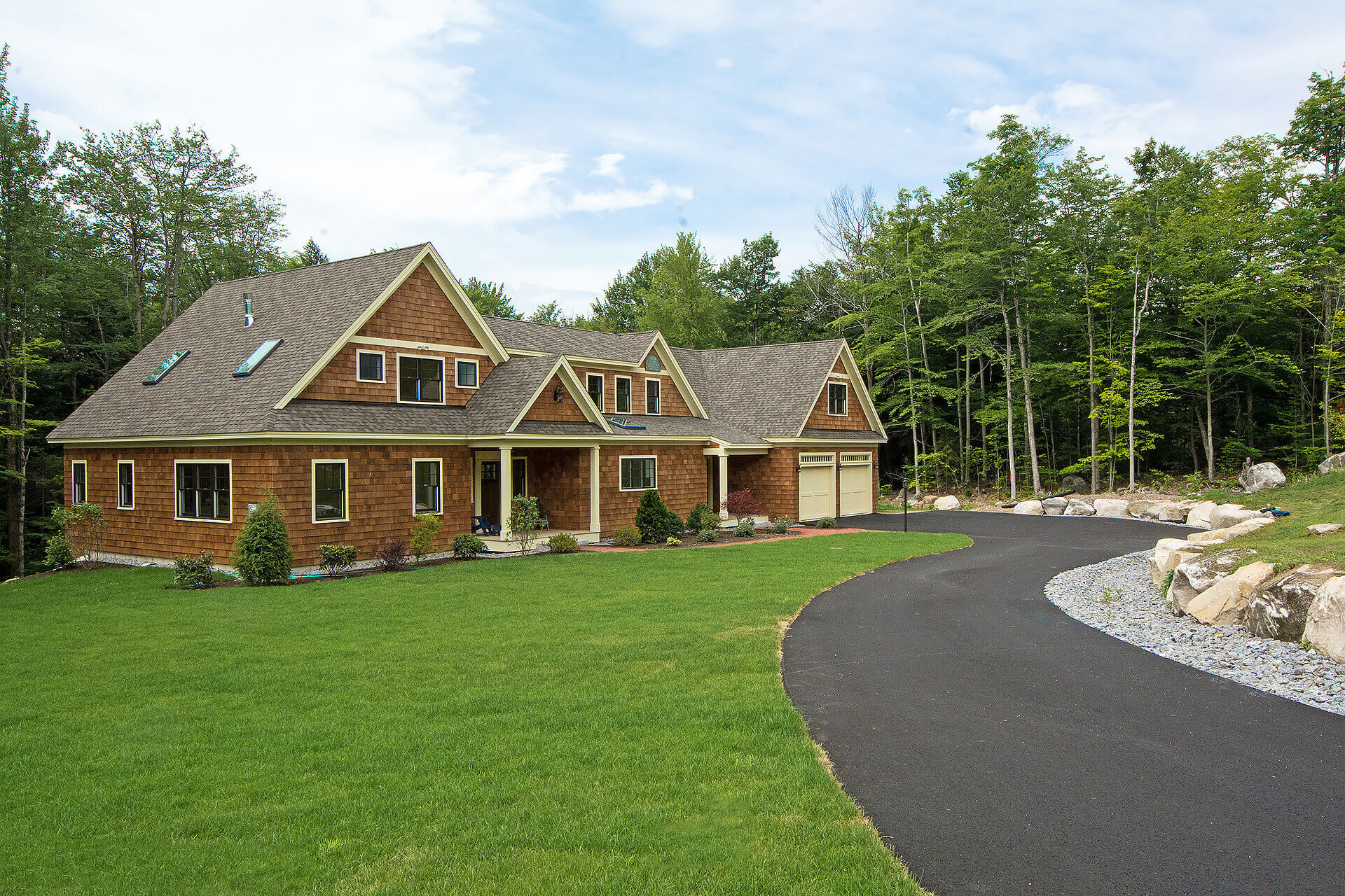 Snow Building Construction Custom Homes New London, NH